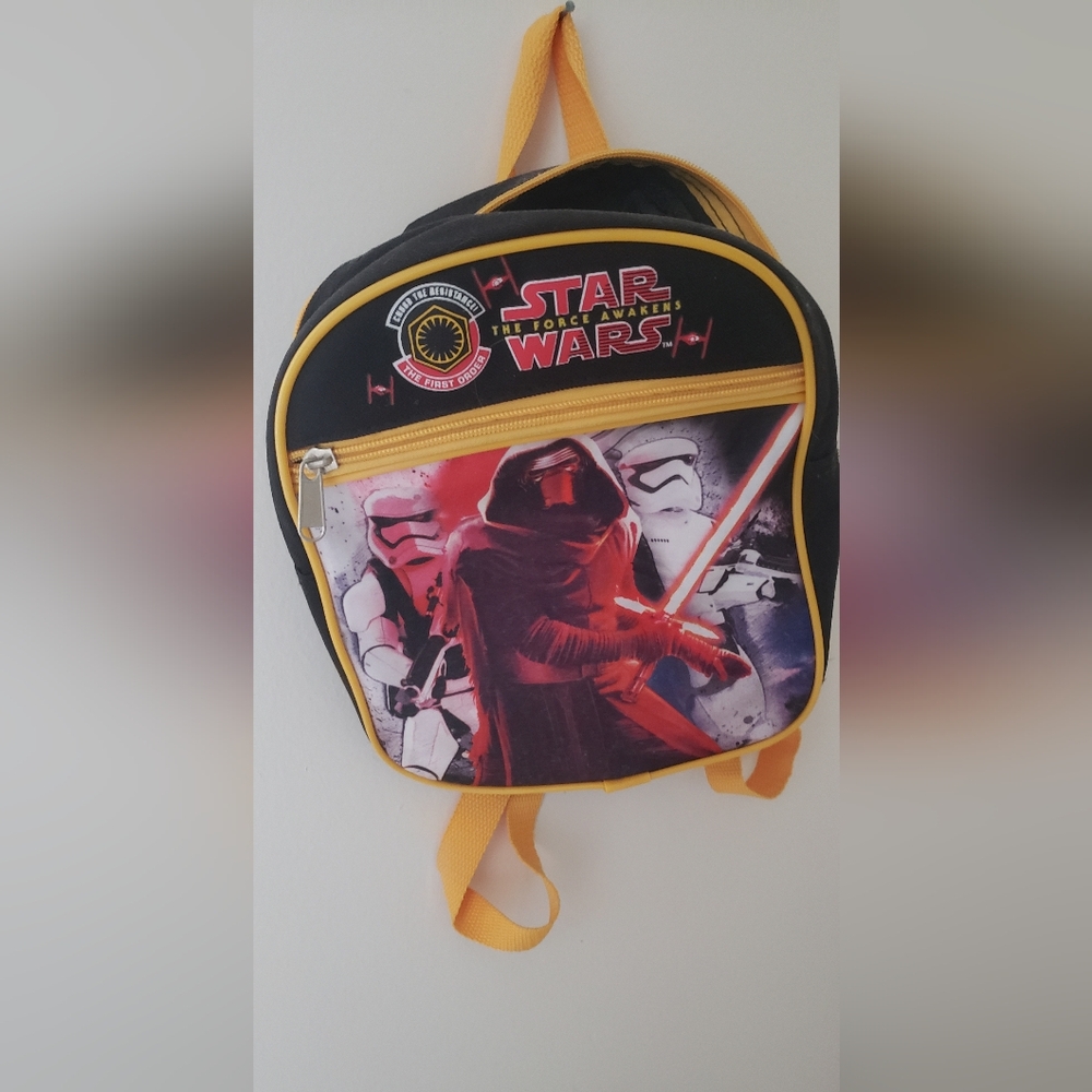 3 For 30$ Star Wars Backpack with Yellow Straps